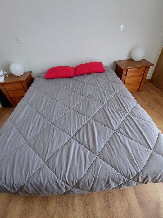 Cama individual 1.0 metros por 2.0 e Cama de casal 1.50 por 2.0
