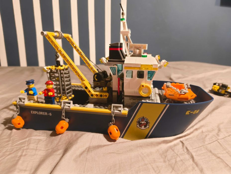 Zestaw klocków LEGO nr. 60095   Statek do badań głębinowych
