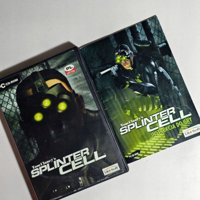 Gra PC - Splinter Cell 1 I Polskie Wydanie Premierowe