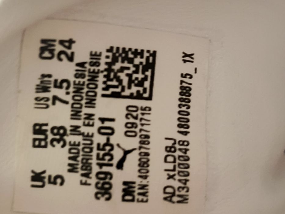 Кросівки puma. Оригінал,  розмір 38