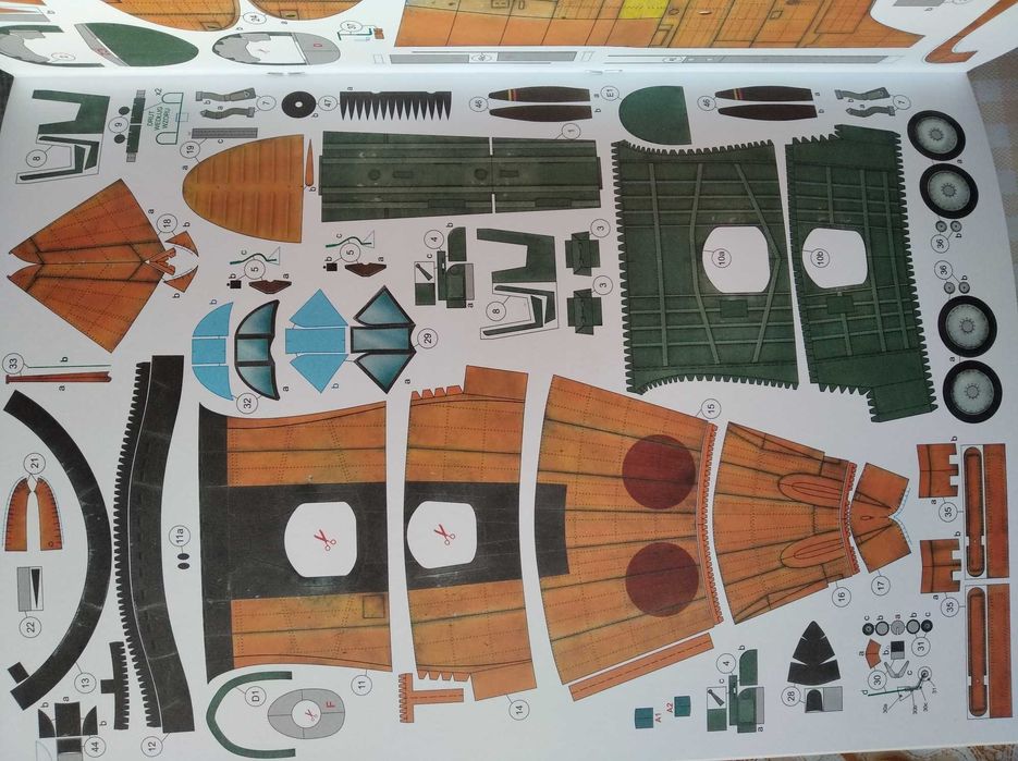 Model kartonowy Ki-79b, MPModel 80, 1:33