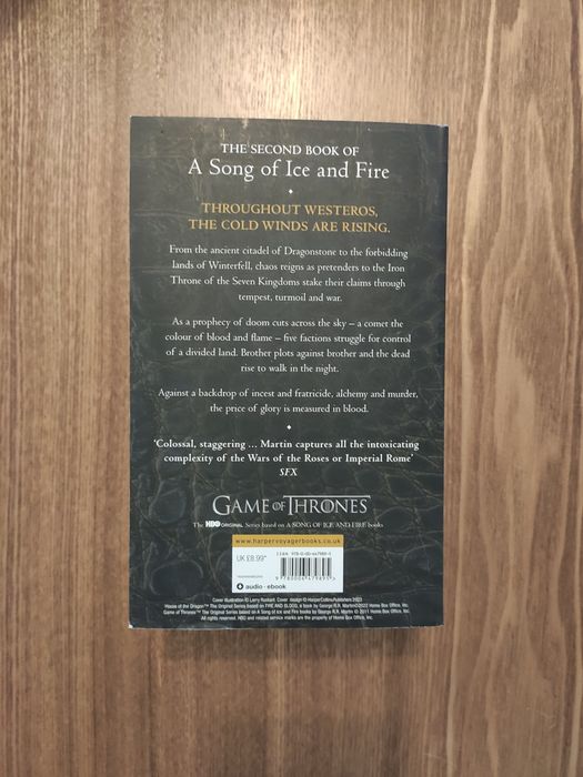 Livro A Clash Of Kings - George R. R. Martin