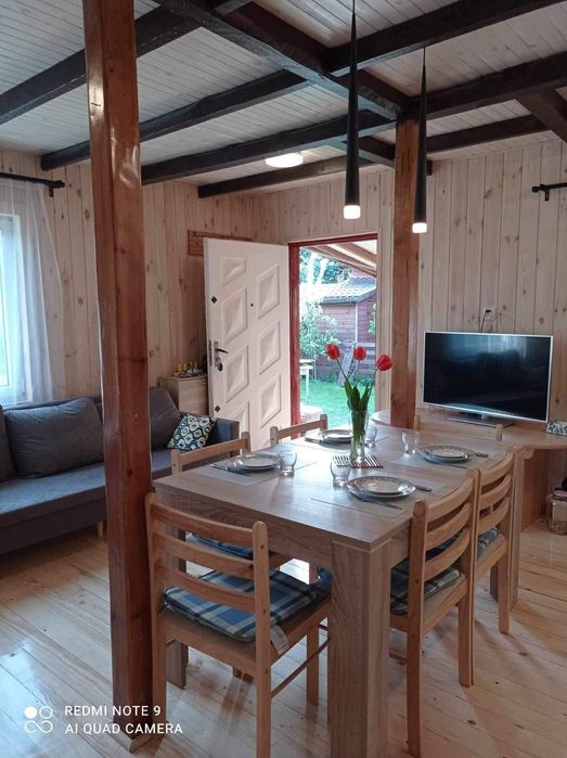 Mazury domek u Joli nad jeziorem Kisajno Szlak Wielkich Jez. k.Giżycko