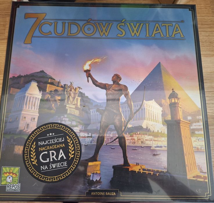 Gra planszowa Rebel 7 cudow świata nowa