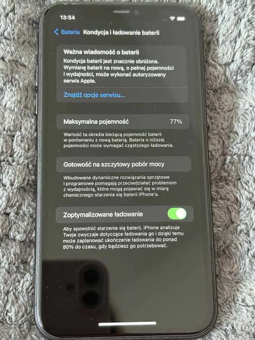 iPhone 11 64GB 77% baterii