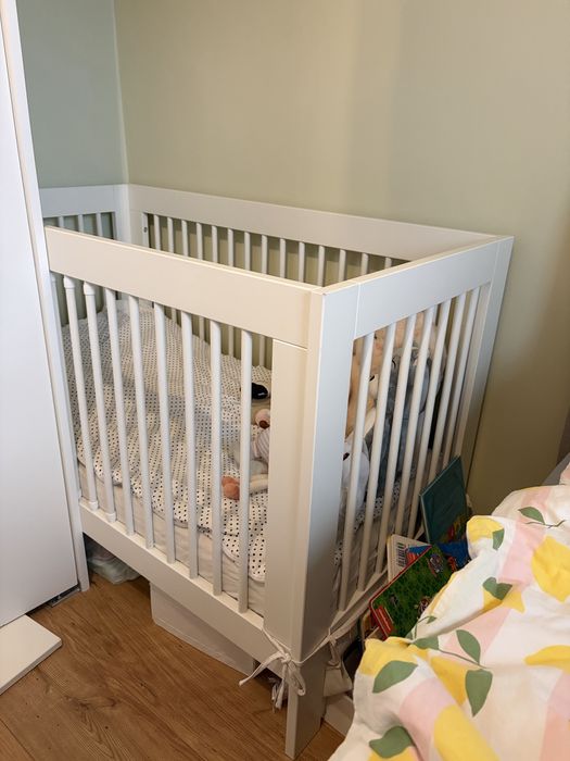 Łóżeczko dziecięce z materacem IKEA