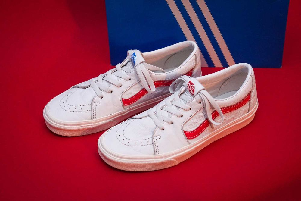 Vans SK8-Low Skórzane Trampki Edycja Limitowana 'Two-Tone' 43 / 28cm