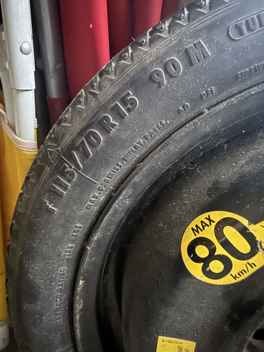 Pneu suplente 5x112