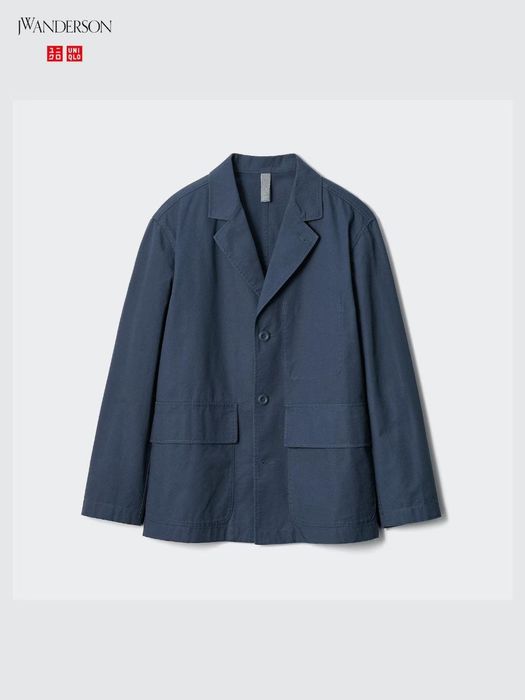 Лляні піджак,сорочка UNIQLO
