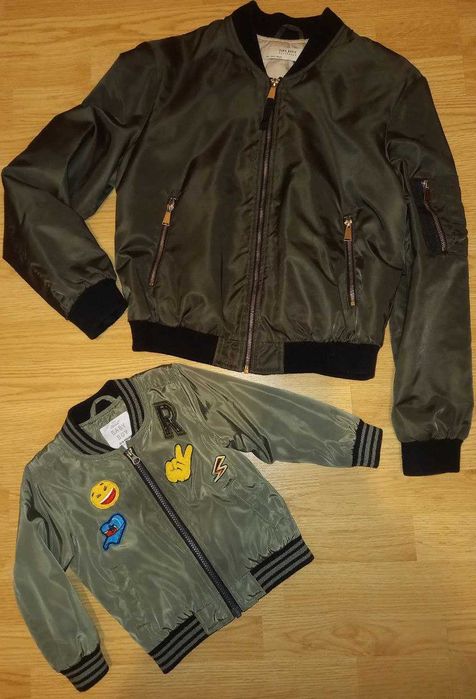 Бомбер на малюка та маму family look