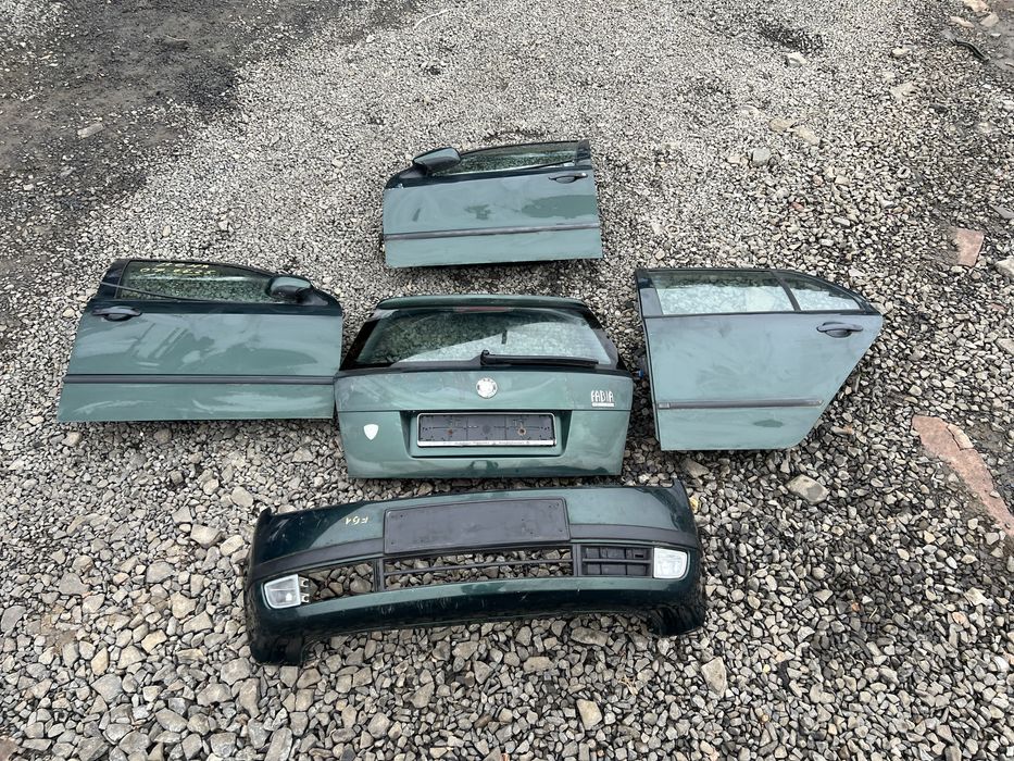 Кузовщина skoda fabia 1 школа фабія 1