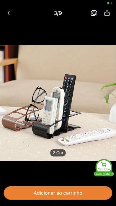 Organizador de Controlo Remoto