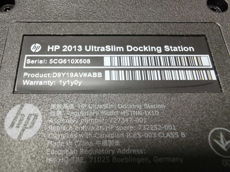 Stacja dokująca HP UltraSlim D9Y19AV#ABB do Elitebook, Probook, Zbook