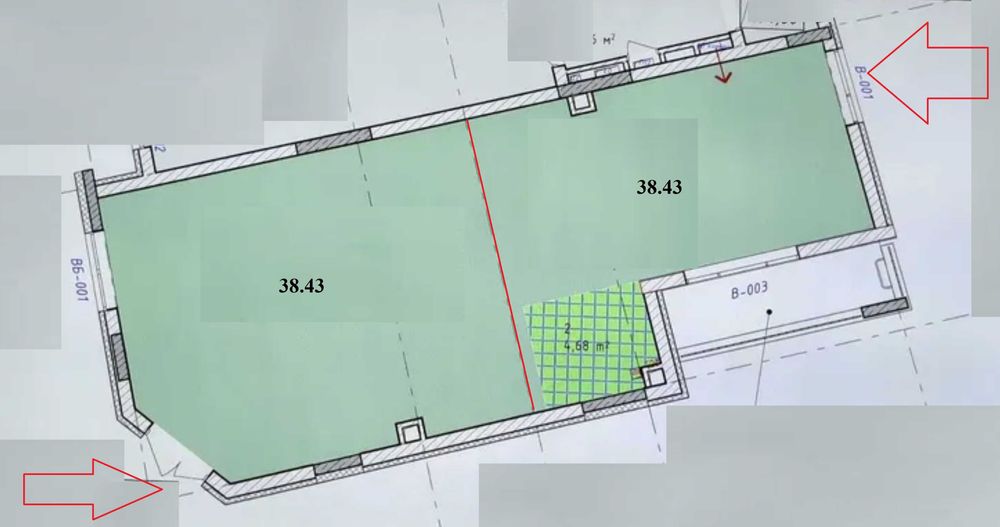 Оренда комерційного приміщення 77 м², ЖК Paradise Avenue, топова локація під бізнес