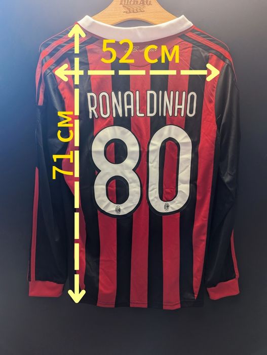 Футболка ФК Мілан 09/10 Роналдіньо #80