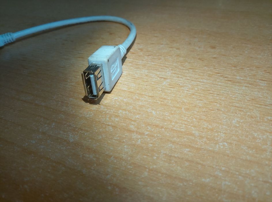 Przejściówka adapter USB żeńskie micro B