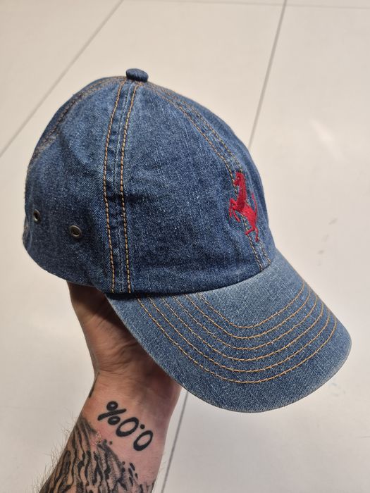 Czapka z daszkiem Ferrari vintage