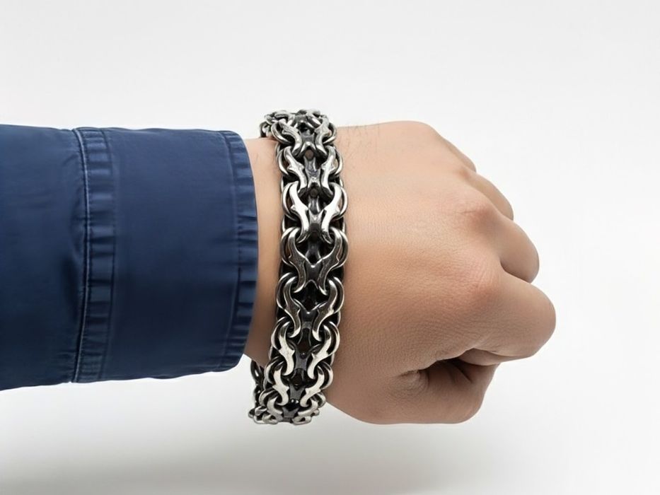 Срібний браслет 120г  серебряный браслет серебро срібло браслети 925