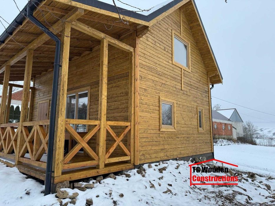 Dom Całoroczny szkieletowy drewniany 67m2 Stan deweloperski !!!