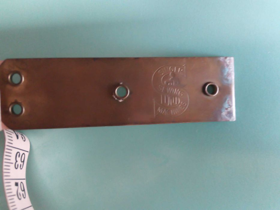 Fita métrica de costura, vintage, da marca Singer, fab. em Inglaterra