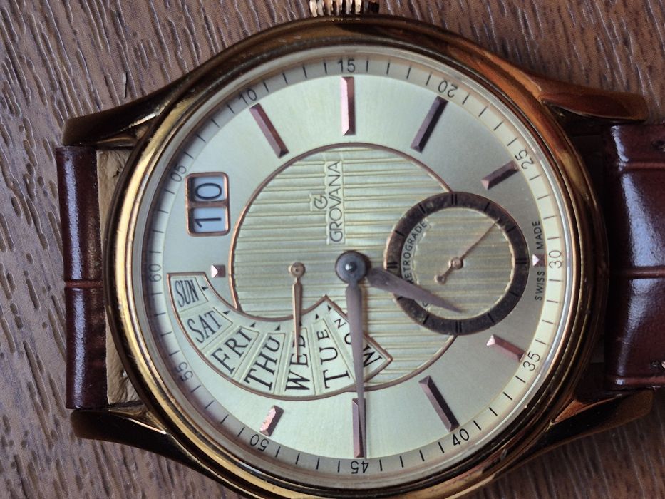 Швейцарський годинник відомого бренду Grovana