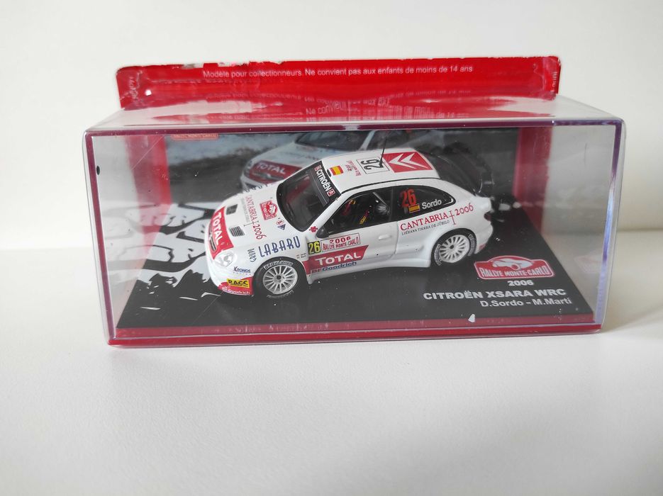 Citroen Xsara WRC Rally Monte Carlo 2006r D. Sordo - M. Marti 1:43