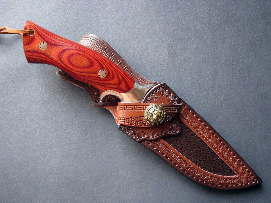 Nóż myśliwski stal M390 HRC61 BÖHLER bushcraft  survival taktyczny