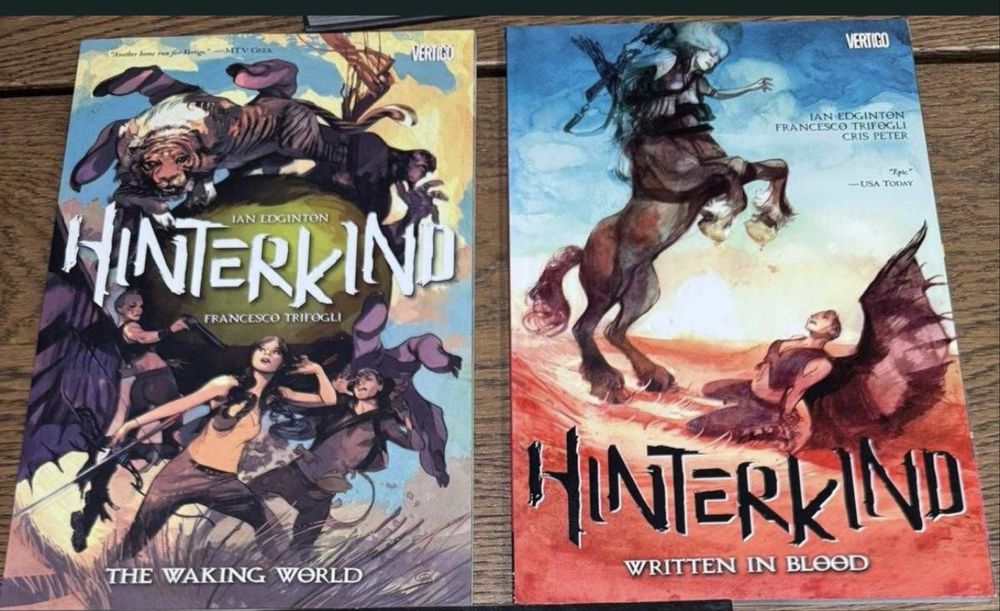 Comics Vertigo - BD's Hinterkind de Iad Edginton e Francesco Trifogli