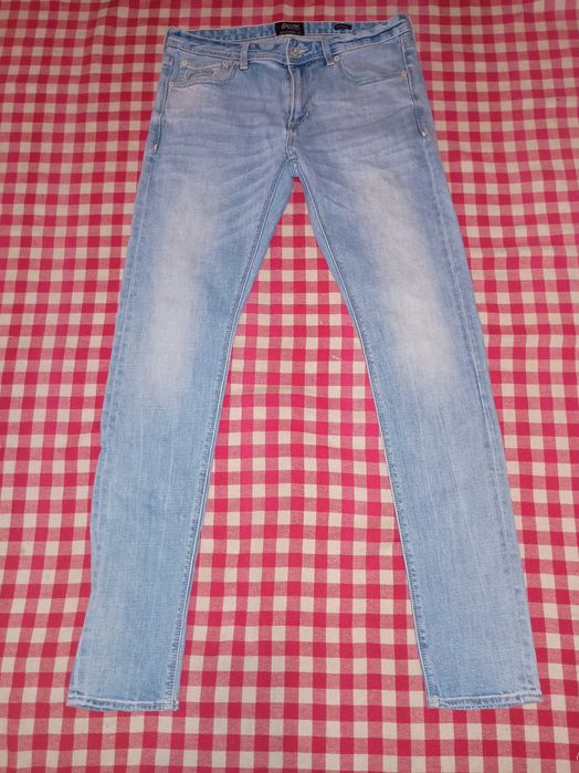 Spodnie męskie niebieskie jeans Superdry rozmiar W33 L34