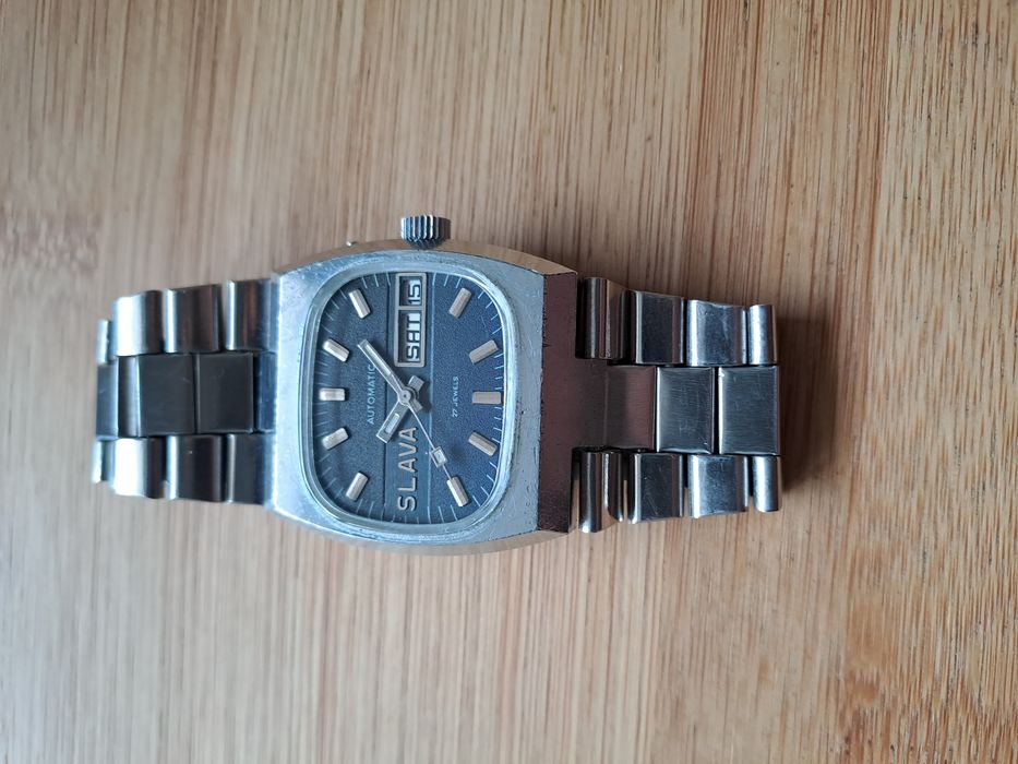 Relógio mecânico Slava