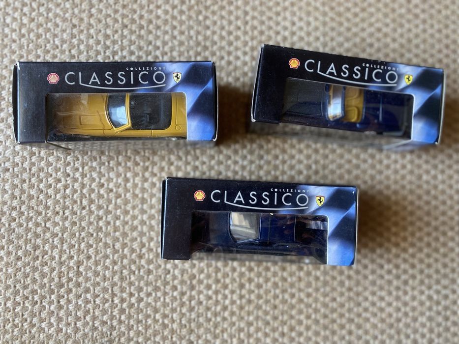 Miniaturas Ferrari Coleção Classico - anos 90 - Novo