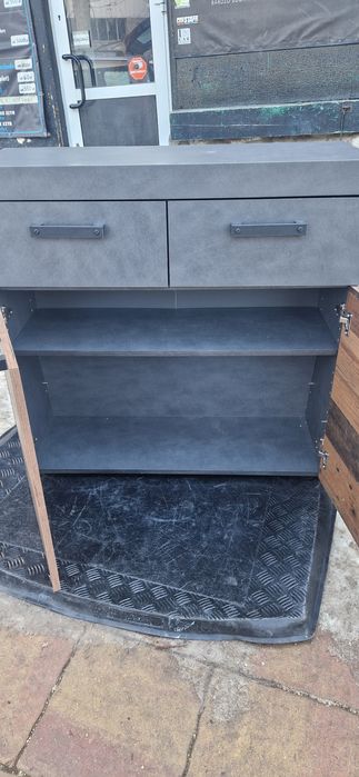 Szafka Szafka na buty z szufladami styl retro Hindon