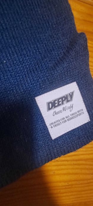 Cachecol azul Deeply
