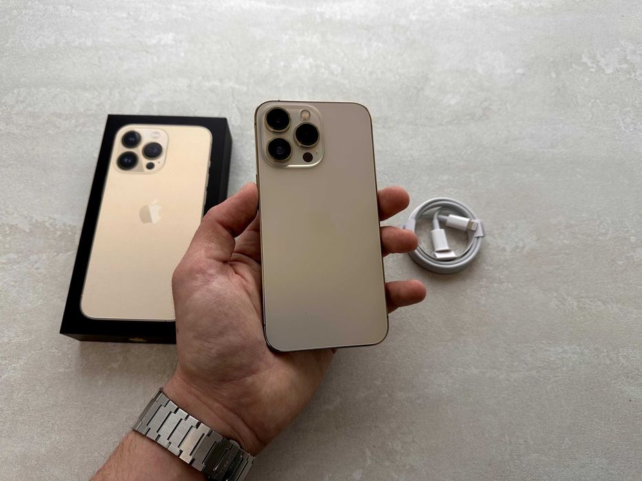 Smartfon Apple Iphone 13 Pro Złoty 128GB