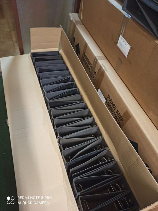 10 Pastas pretas para arquivos 5€