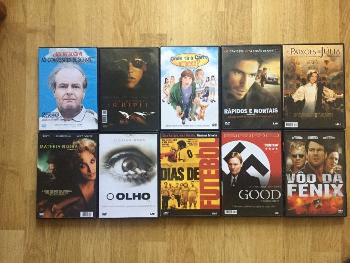 Selling 8 Original DVDs
