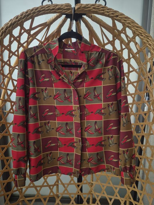 Vintage koszula w kaczki