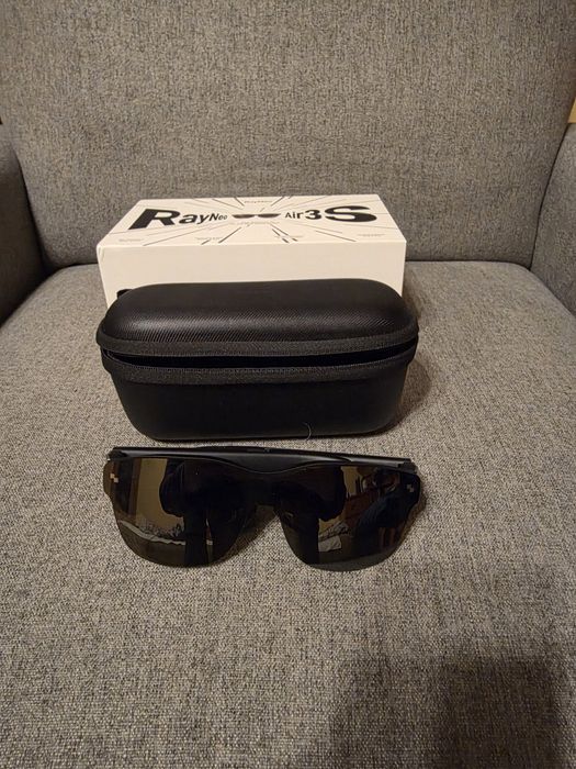Okulary AR/XR Rayneo Air 3S - pełny zestaw, świetny stan