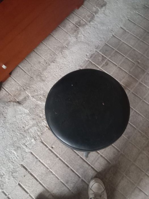 Marquesa de estética em pele parte superior elevatória manual com banc