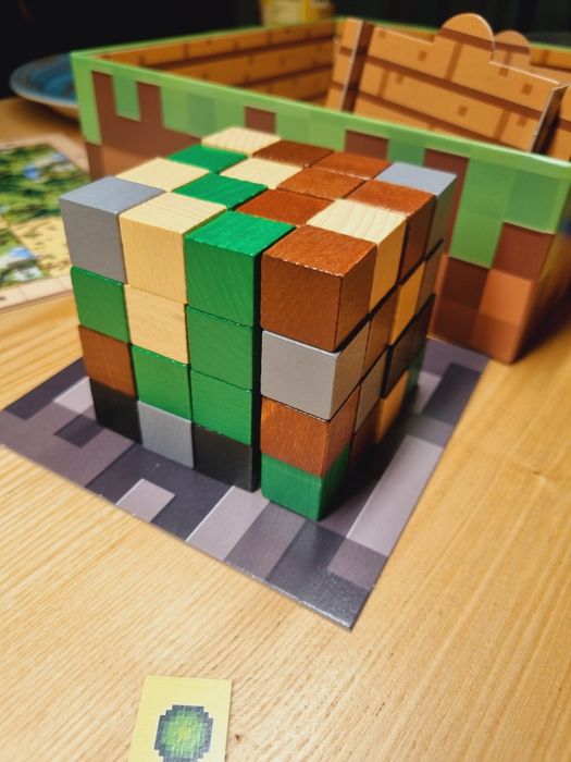 Minecraft, Builders and Biomes,  gra planszowa, Ravensburger