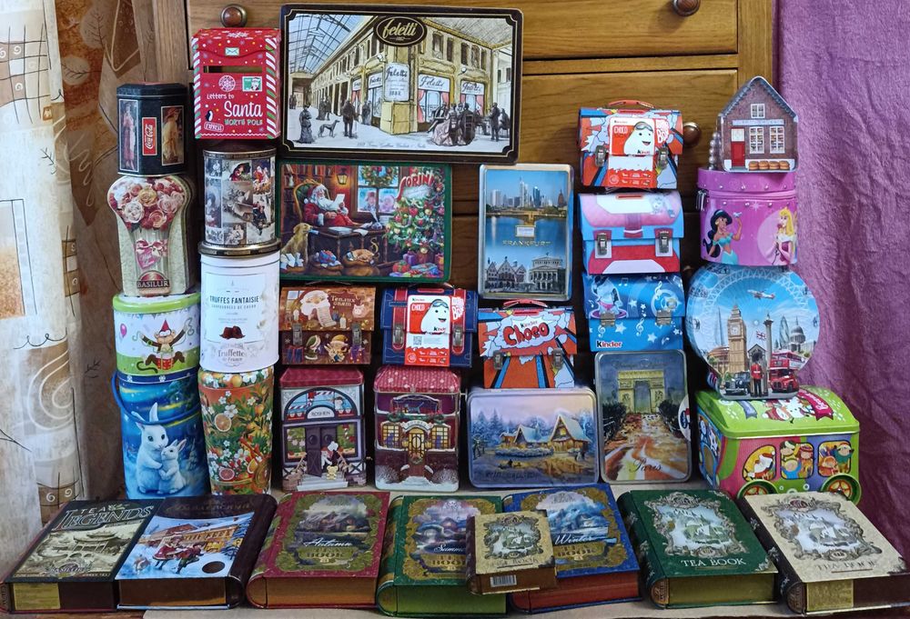 Коробка жестяная