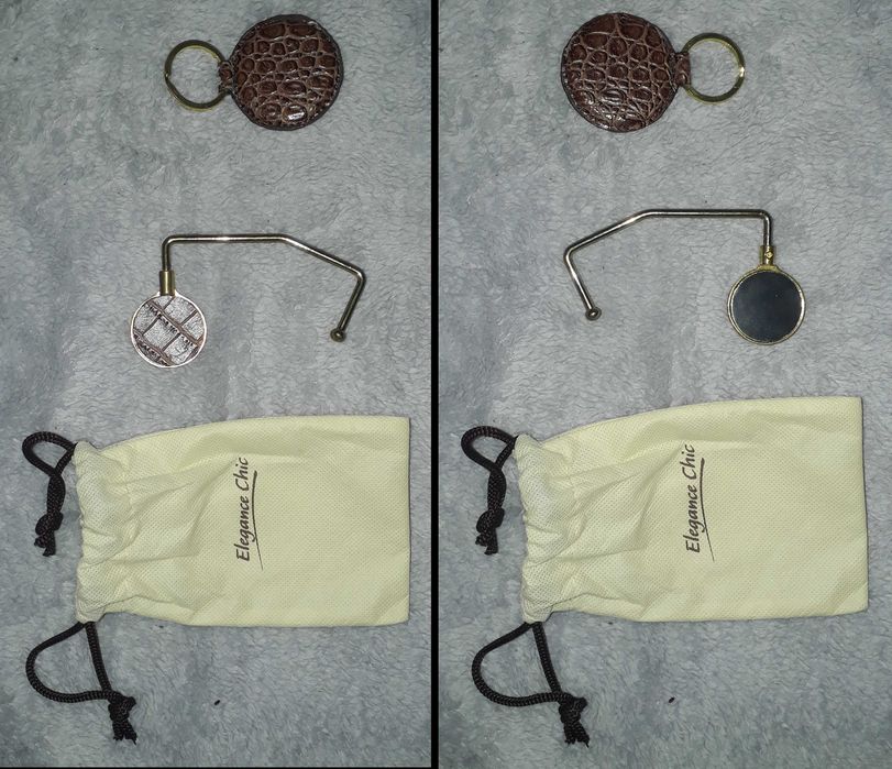 Mala tiracolo c/cadeado&Carteira+2Porta-Chaves+CabideNOVOS coordenados