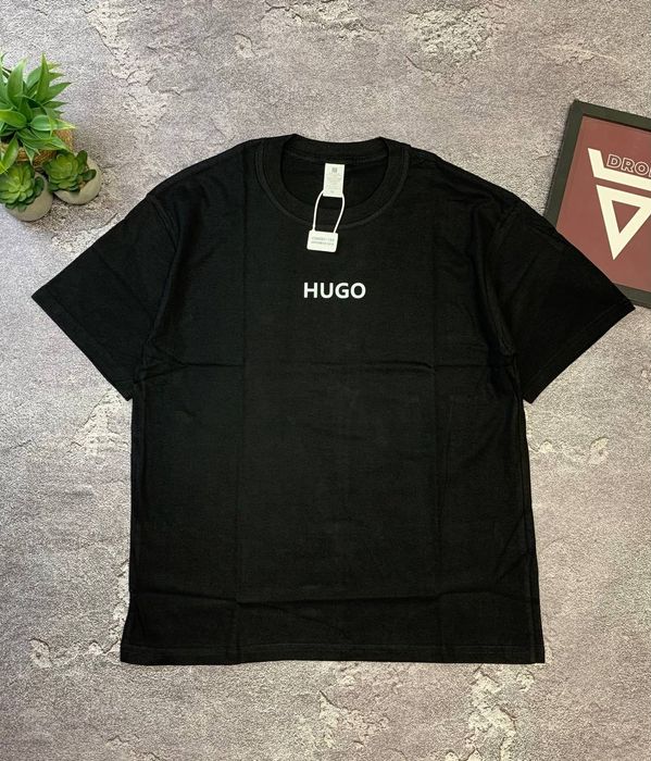 Футболка Hugo,футболка Хуго,чорна