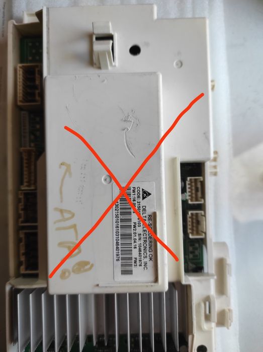 Модули управления стиральной машины Indesit pwse 6108w не рабочие.