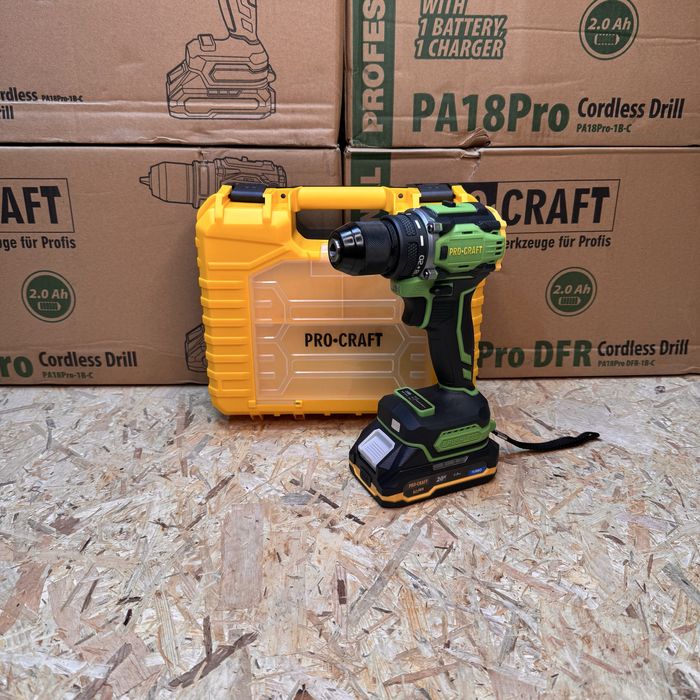 Шуруповерт акумуляторний PROCRAFT PA18Pro