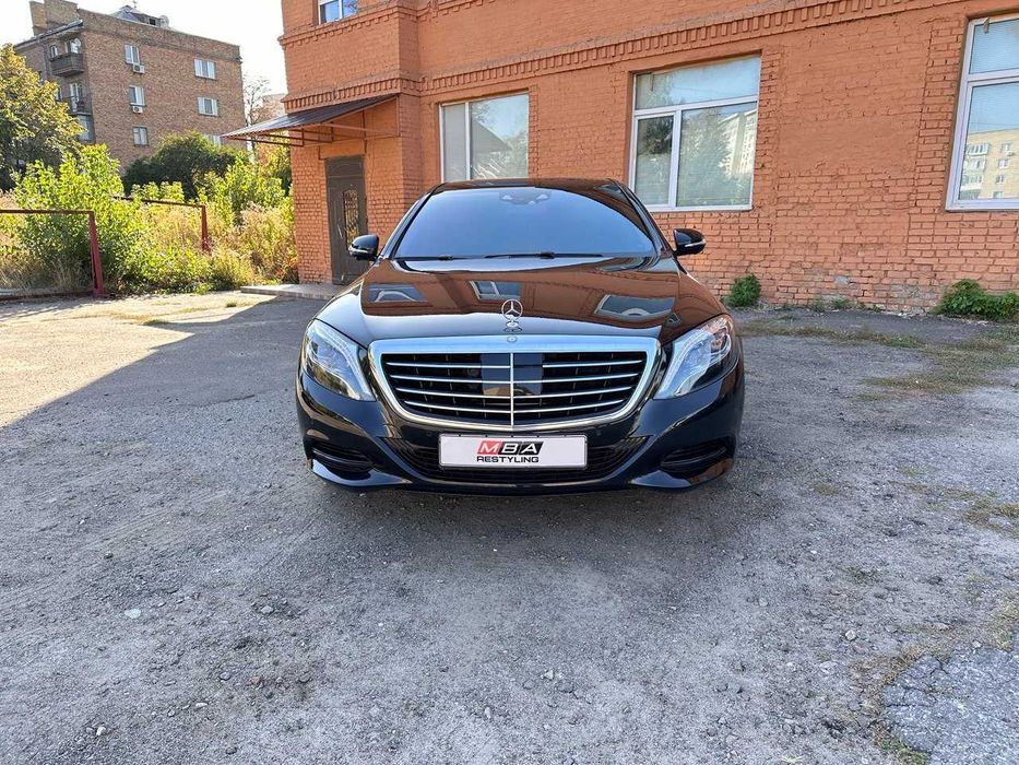 Рестайлинг W222 в S63 AMG