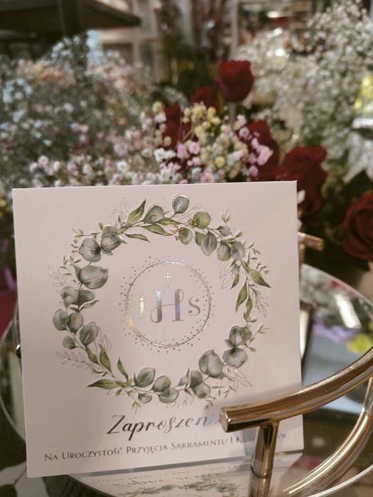 Zaproszenie na Pierwszą Komunię Świętą