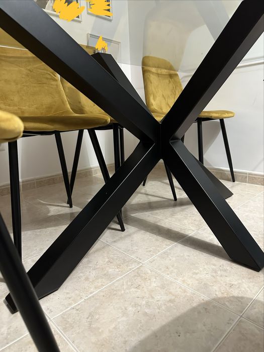 Mesa Vidro 1,8x1m