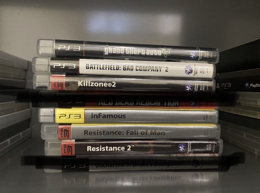Jogos PS3 originais com capa como novos