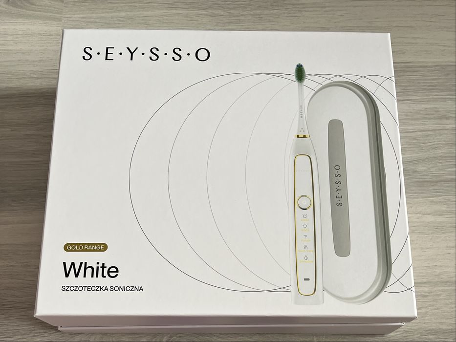 Szczoteczka soniczna Seysso Gold White